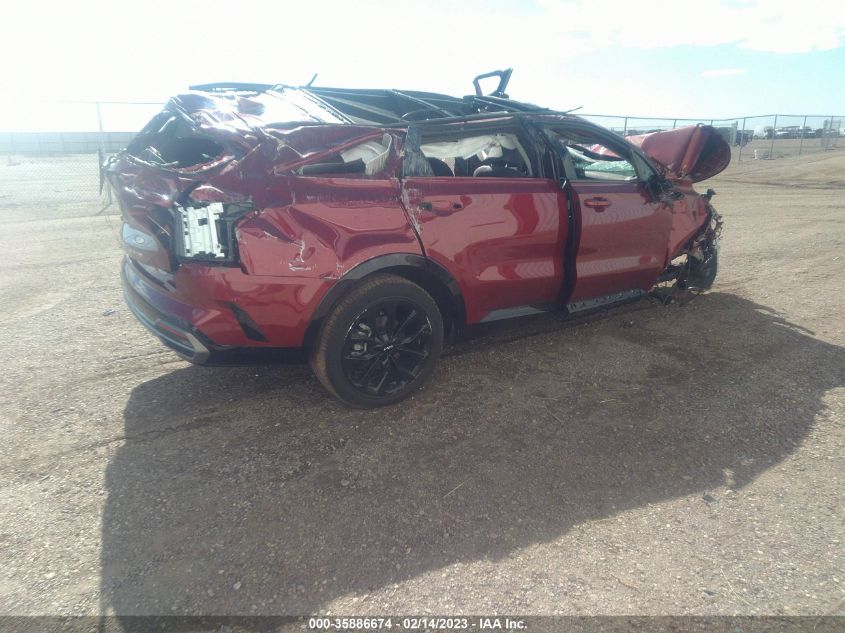 2022 KIA SORENTO SX VIN: 5XYRKDLF8NG154210