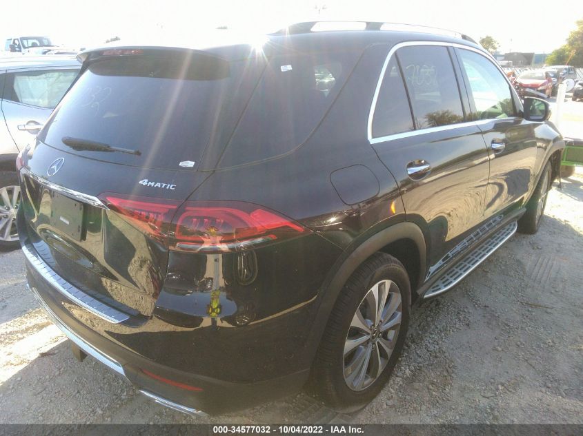 2022 MERCEDES-BENZ GLE GLE 350 VIN: 4JGFB4KB8NA759566