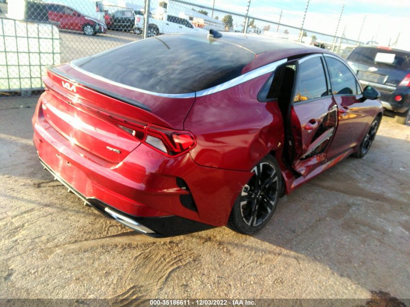 2022 KIA K5 GT-LINE VIN: 5XXG64J22NG100451