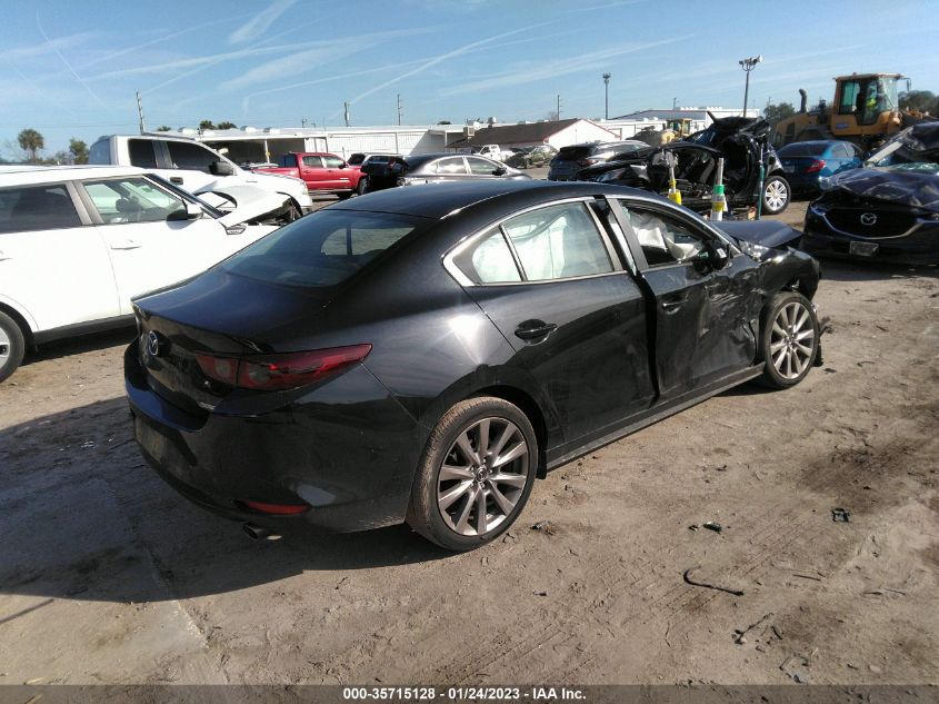 2021 MAZDA MAZDA3 SEDAN PREFERRED VIN: JM1BPACL2M1303166