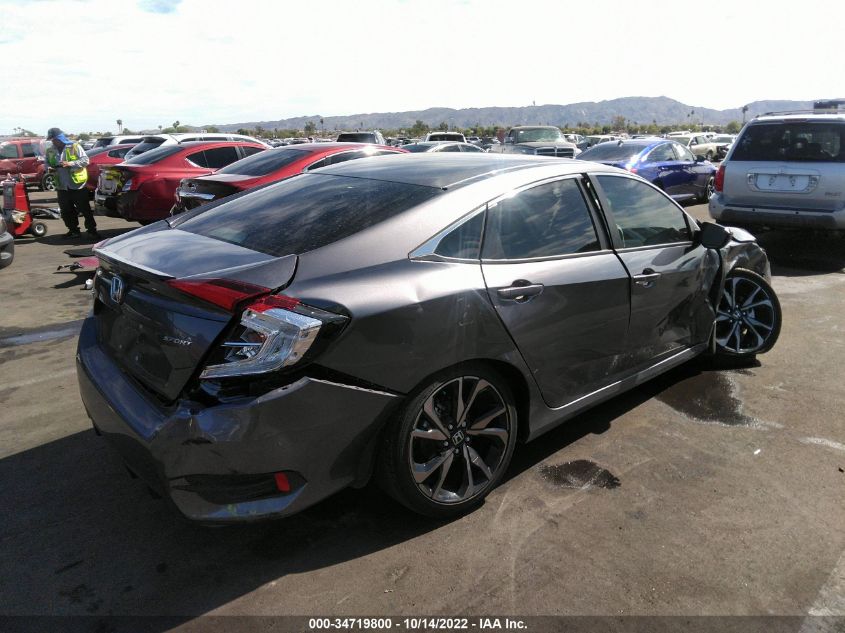 2021 HONDA CIVIC SEDAN SPORT VIN: 2HGFC2F89MH512661
