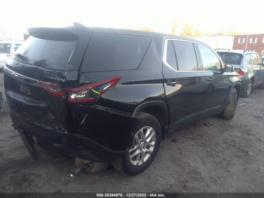2020 CHEVROLET TRAVERSE LS VIN: 1GNERFKWXLJ120202