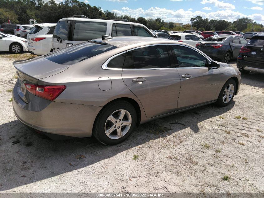 2022 CHEVROLET MALIBU LS VIN: 1G1ZB5STXNF191686