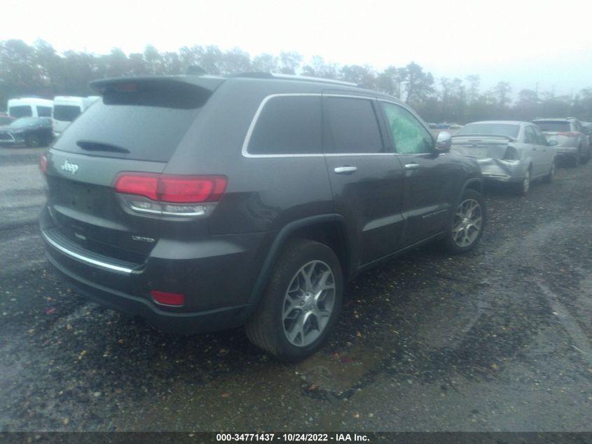 2021 JEEP GRAND CHEROKEE LIMITED VIN: 1C4RJFBG8MC565795