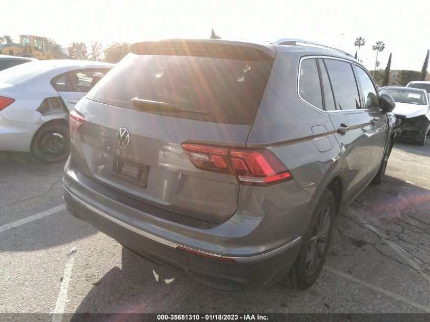 2022 VOLKSWAGEN TIGUAN SE VIN: 3VV3B7AX8NM169975