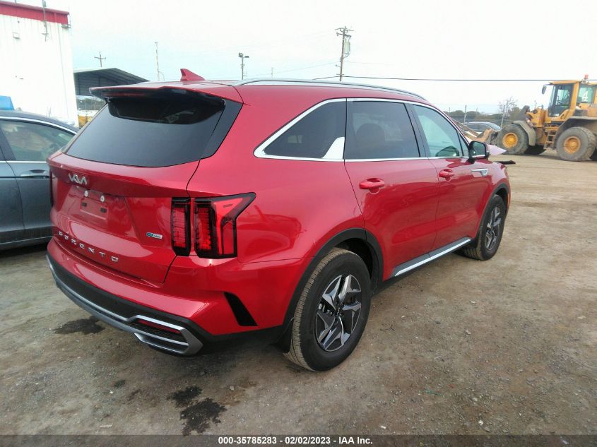 2022 KIA SORENTO HYBRID S VIN: KNDRG4LG1N5086660