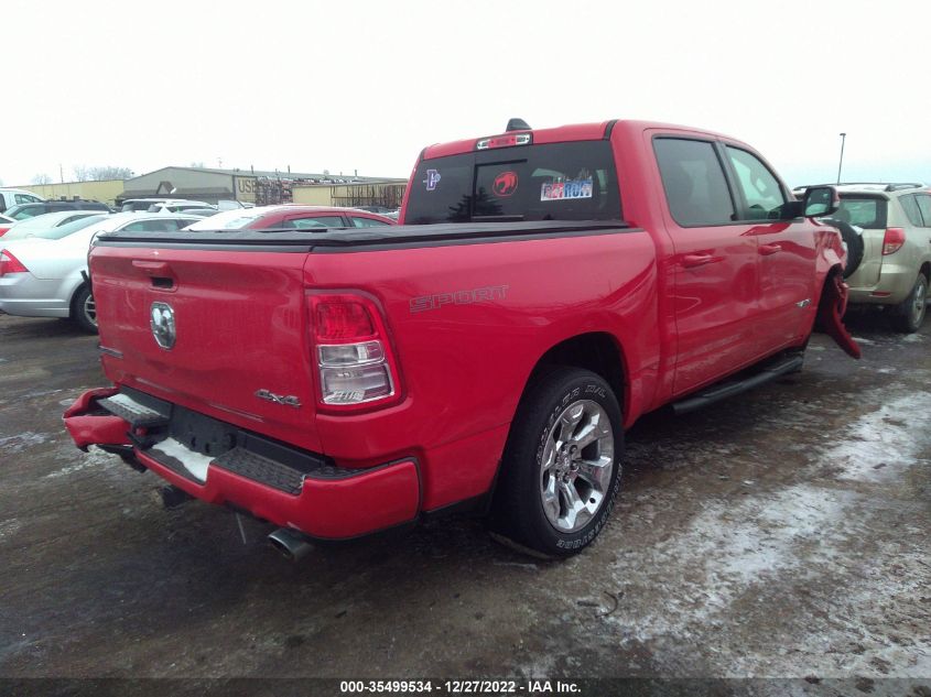 2021 RAM 1500 BIG HORN VIN: 1C6SRFFT5MN777731