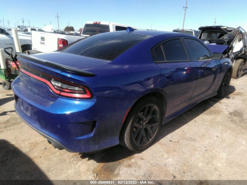 2022 DODGE CHARGER GT VIN: 2C3CDXHGXNH133738