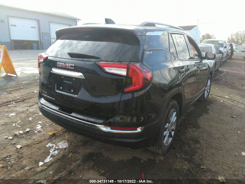 2022 GMC TERRAIN SLT VIN: 3GKALPEV6NL112177