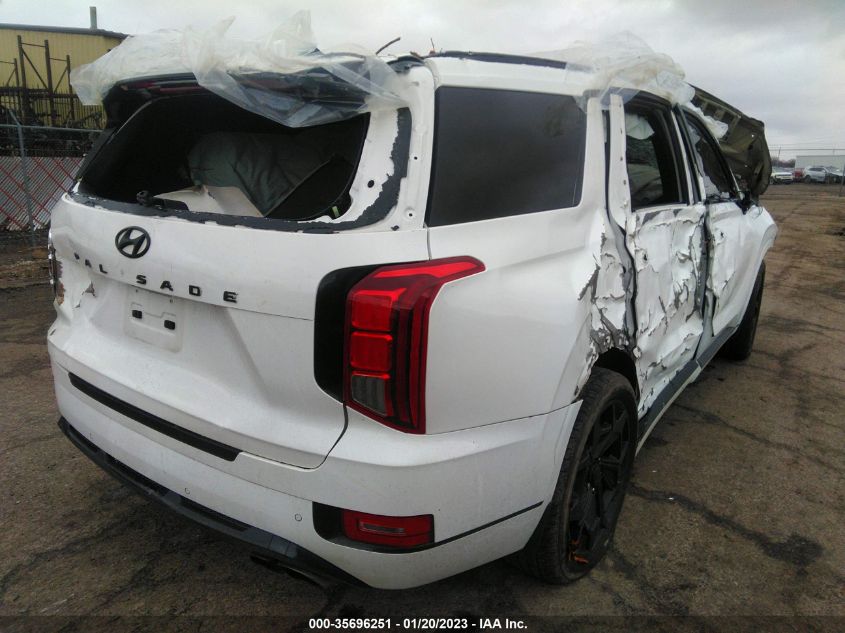 2022 HYUNDAI PALISADE CALLIGRAPHY VIN: KM8R7DHEXNU428437