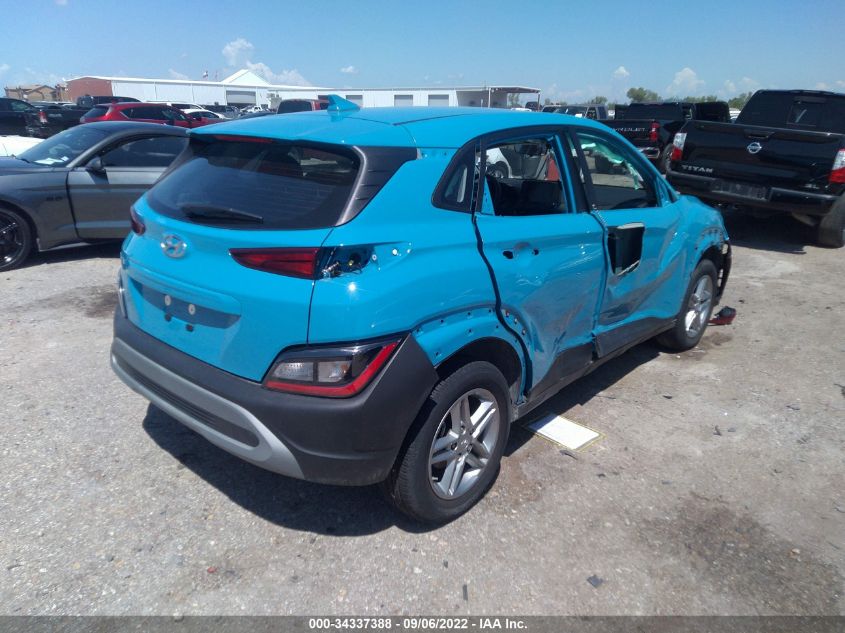 2022 HYUNDAI KONA SE VIN: KM8K22AB2NU813916