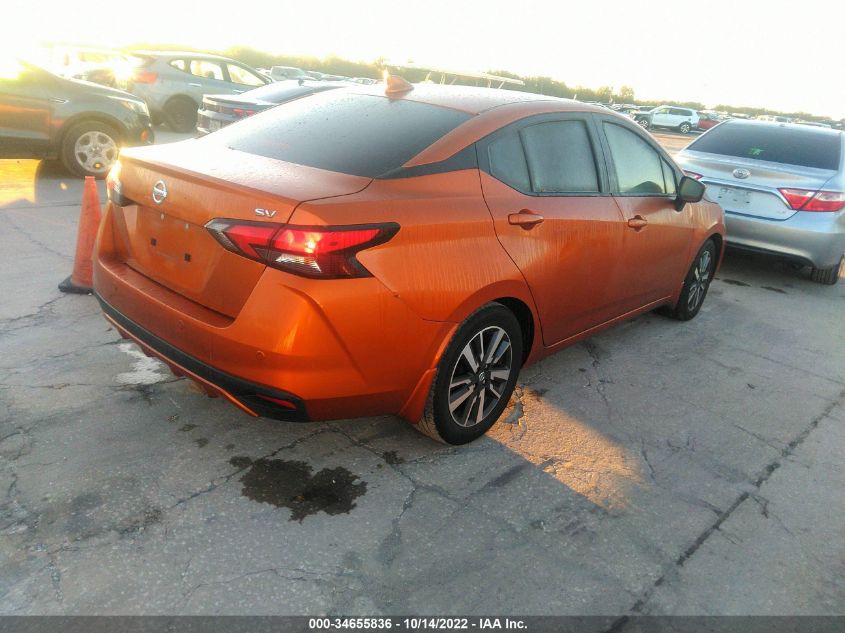 2022 NISSAN VERSA SV VIN: 3N1CN8EV1NL822868