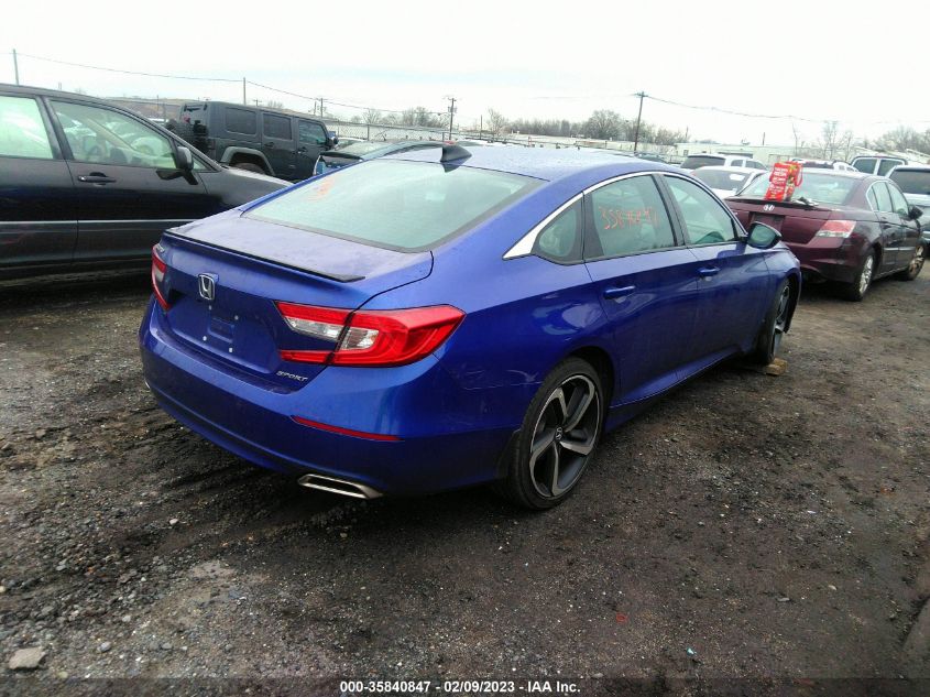 2022 HONDA ACCORD SEDAN SPORT VIN: 1HGCV1F33NA067393