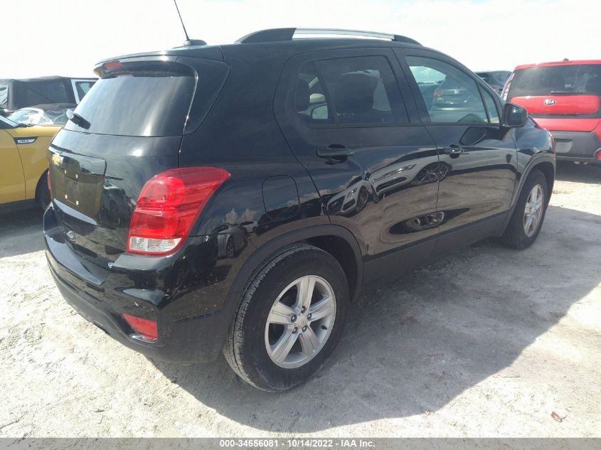2022 CHEVROLET TRAX LT VIN: KL7CJLSMXNB515978