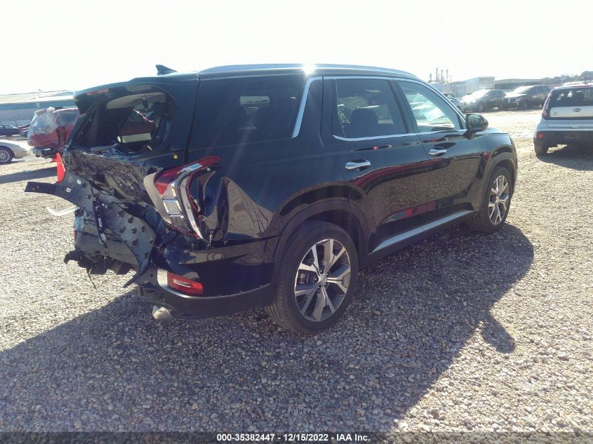 2022 HYUNDAI PALISADE SEL VIN: KM8R44HEXNU447711
