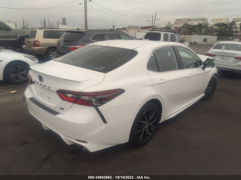 2022 TOYOTA CAMRY SE VIN: 4T1G11AK0NU048532