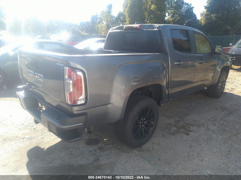 2022 GMC CANYON 2WD ELEVATION VIN: 1GTG5CEN2N1270242