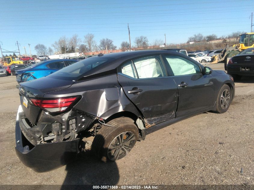 2022 NISSAN SENTRA SV VIN: 3N1AB8CV2NY211110