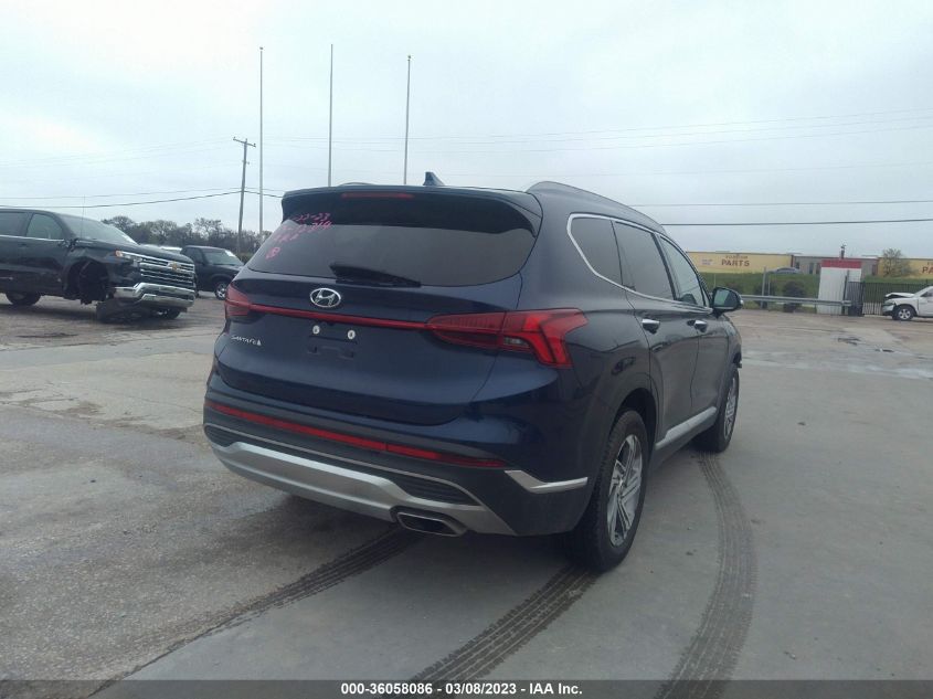 2022 HYUNDAI SANTA FE SEL VIN: 5NMS34AJ5NH427521