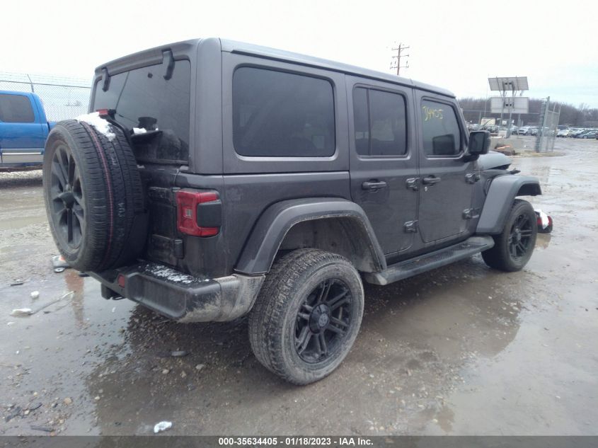 2021 JEEP WRANGLER UNLIMITED HIGH ALTITUDE VIN: 1C4HJXEG6MW521533