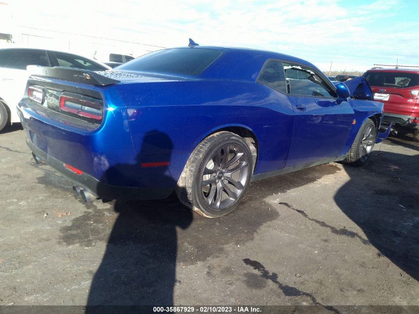 2022 DODGE CHALLENGER R/T SCAT PACK VIN: 2C3CDZFJ8NH192149