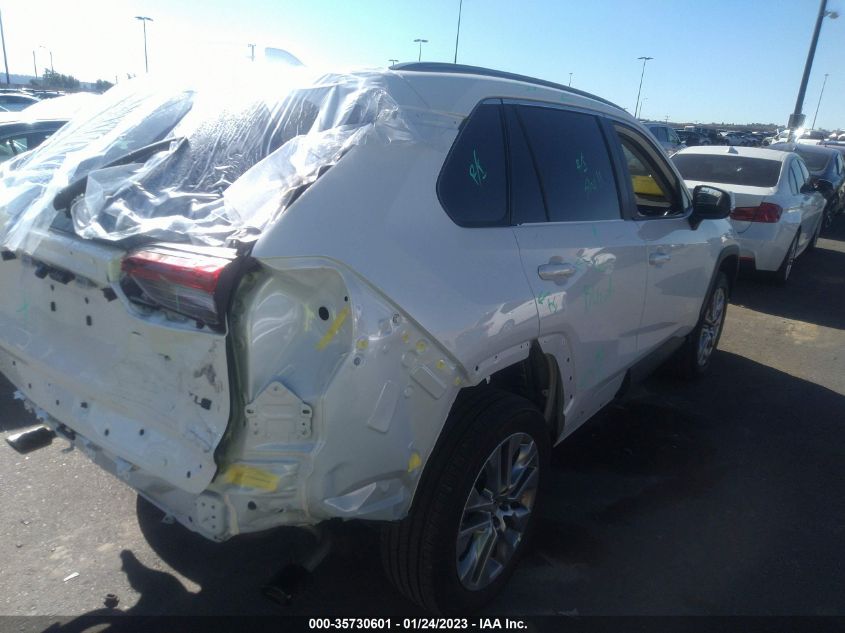 2022 TOYOTA RAV4 XLE PREMIUM VIN: 2T3C1RFV3NW214288