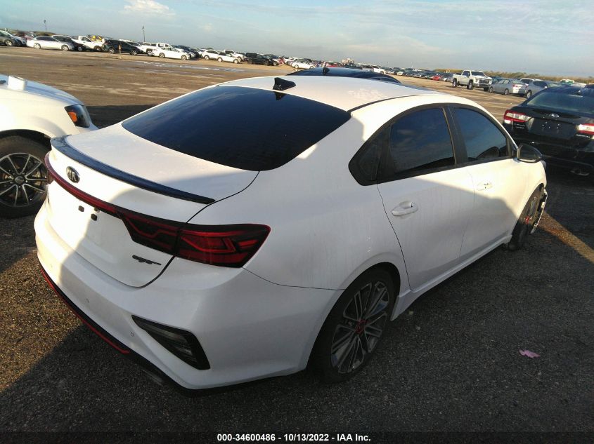 2021 KIA FORTE GT VIN: 3KPF44AC9ME287866