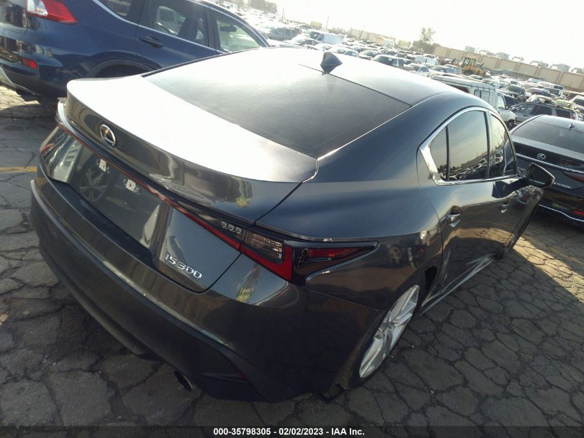 2021 LEXUS IS IS 300 VIN: JTHCA1D24M5110116