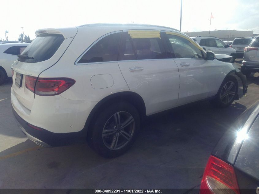 2021 MERCEDES-BENZ GLC GLC 300 VIN: W1N0G8DB2MV320573