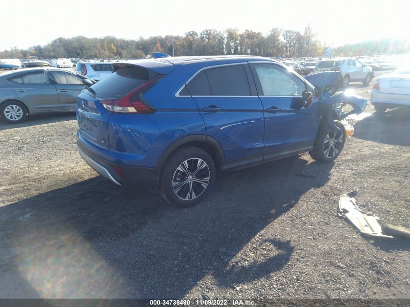 2022 MITSUBISHI ECLIPSE CROSS SE/SEL VIN: JA4ATWAA1NZ048206