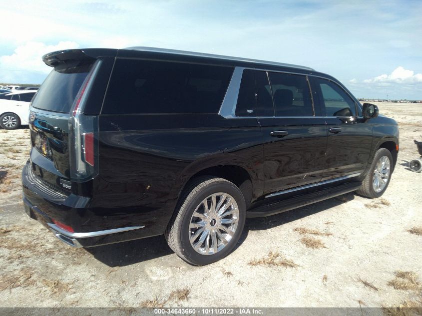 2022 CADILLAC ESCALADE ESV PREMIUM LUXURY VIN: 1GYS4KKL7NR315794