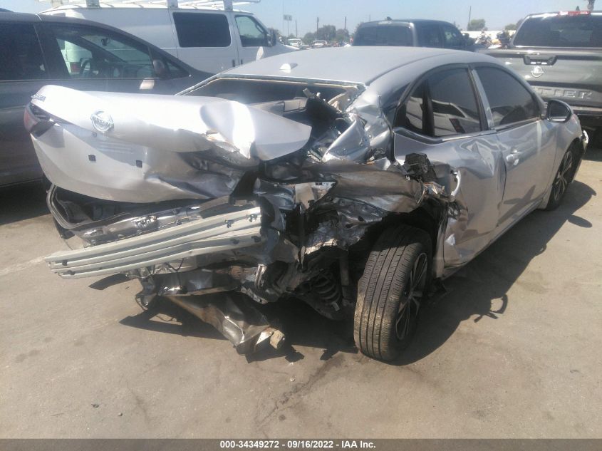 2022 NISSAN SENTRA SV VIN: 3N1AB8CV4NY239782