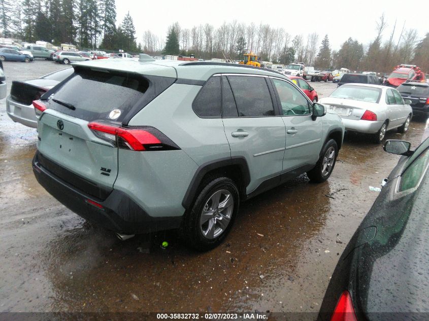 2022 TOYOTA RAV4 XLE VIN: 2T3P1RFV9NW249385