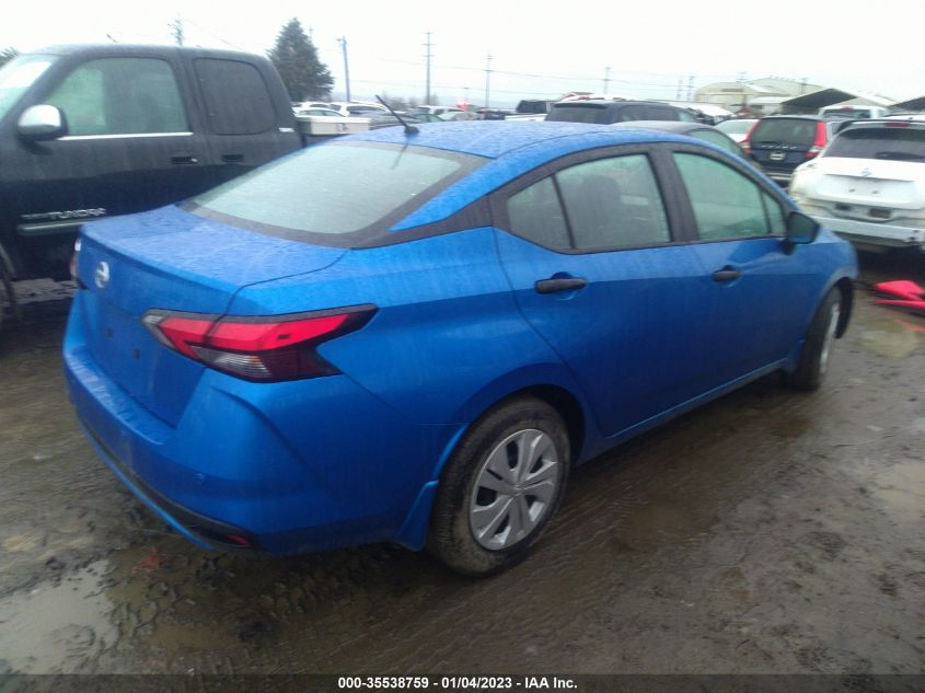 2022 NISSAN VERSA S VIN: 3N1CN8DV8NL844223