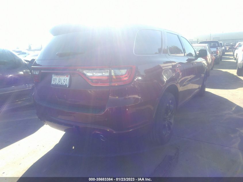 2022 DODGE DURANGO R/T PLUS VIN: 1C4SDHCT4NC195964
