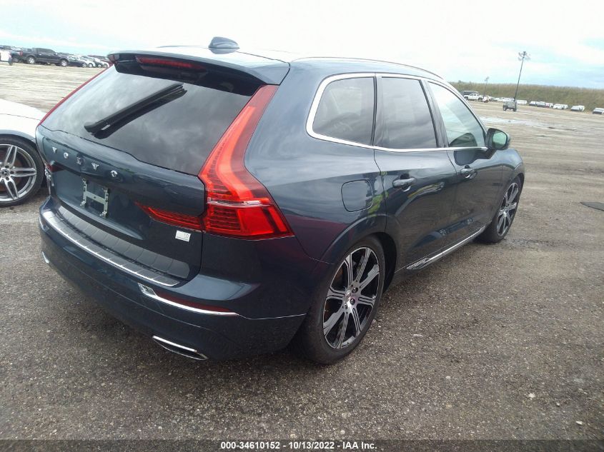 2021 VOLVO XC60 INSCRIPTION VIN: YV4BR0DL4M1676130