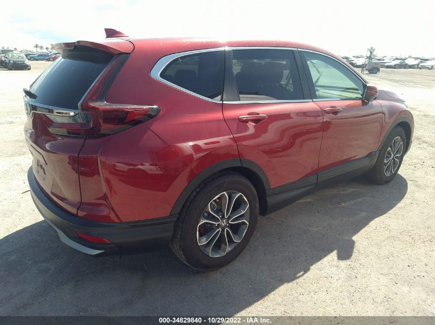 2022 HONDA CR-V EX-L VIN: 5J6RW1H88NA009983