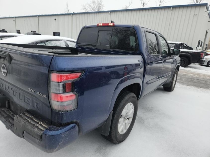 2022 NISSAN FRONTIER SV VIN: 1N6ED1EK8NN617227