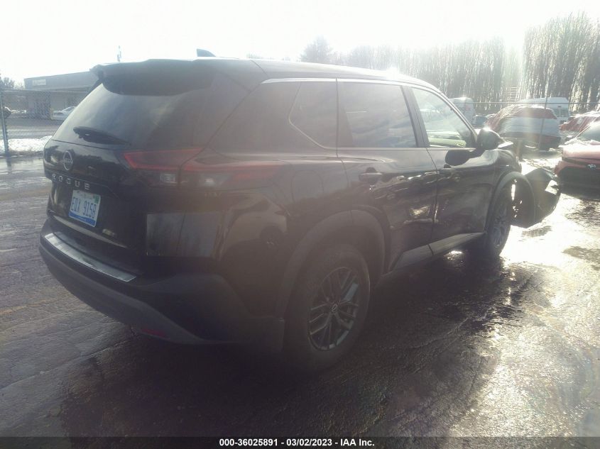2022 NISSAN ROGUE S VIN: 5N1AT3AA1NC677080