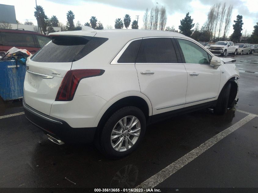 2022 CADILLAC XT5 AWD LUXURY VIN: 1GYKNBR40NZ150876