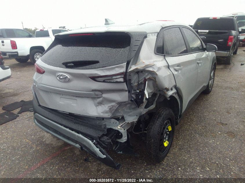 2022 HYUNDAI KONA SE VIN: KM8K22AB6NU880664