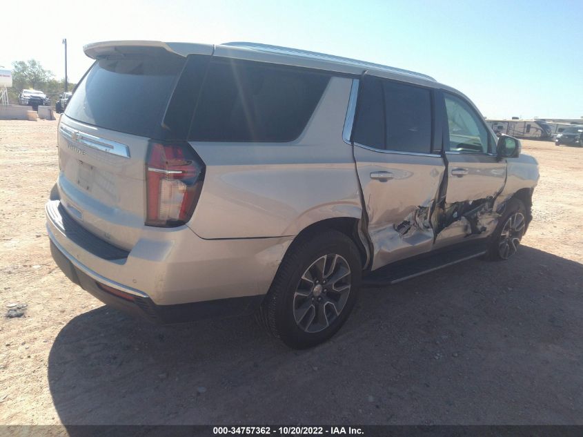 2021 CHEVROLET TAHOE LT VIN: 1GNSCNKD5MR119314