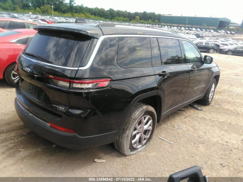 2021 JEEP GRAND CHEROKEE L LIMITED VIN: 1C4RJKBG9M8119800
