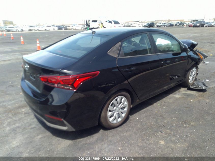 2022 HYUNDAI ACCENT SE VIN: 3KPC24A60NE166826
