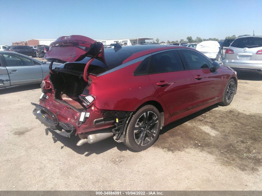 2022 KIA K5 GT-LINE VIN: 5XXG64J22NG108842