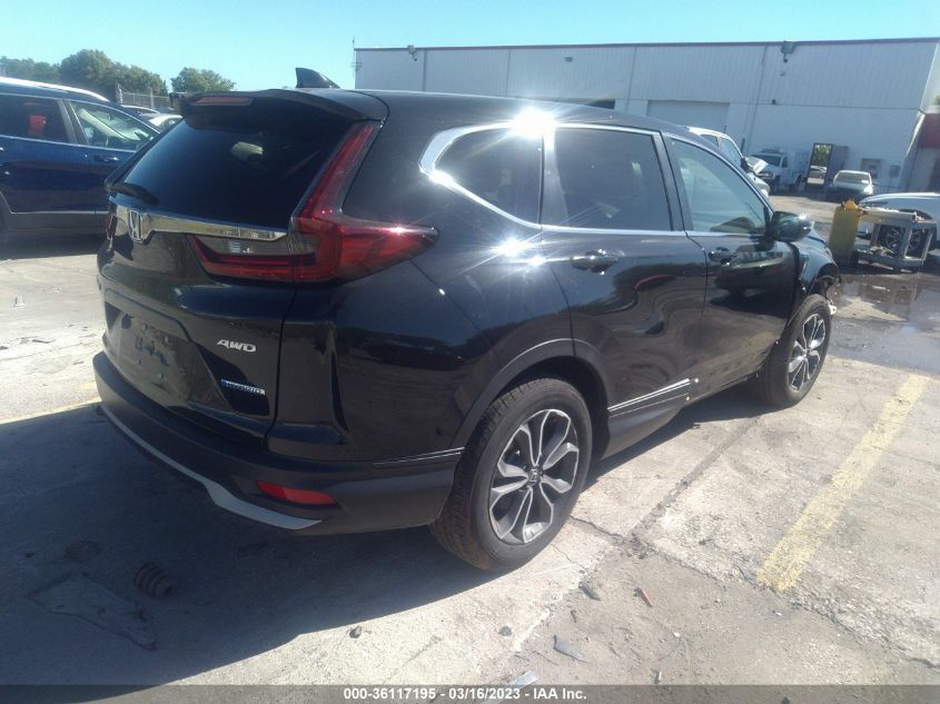 2022 HONDA CR-V HYBRID EX VIN: 5J6RT6H59NL035718
