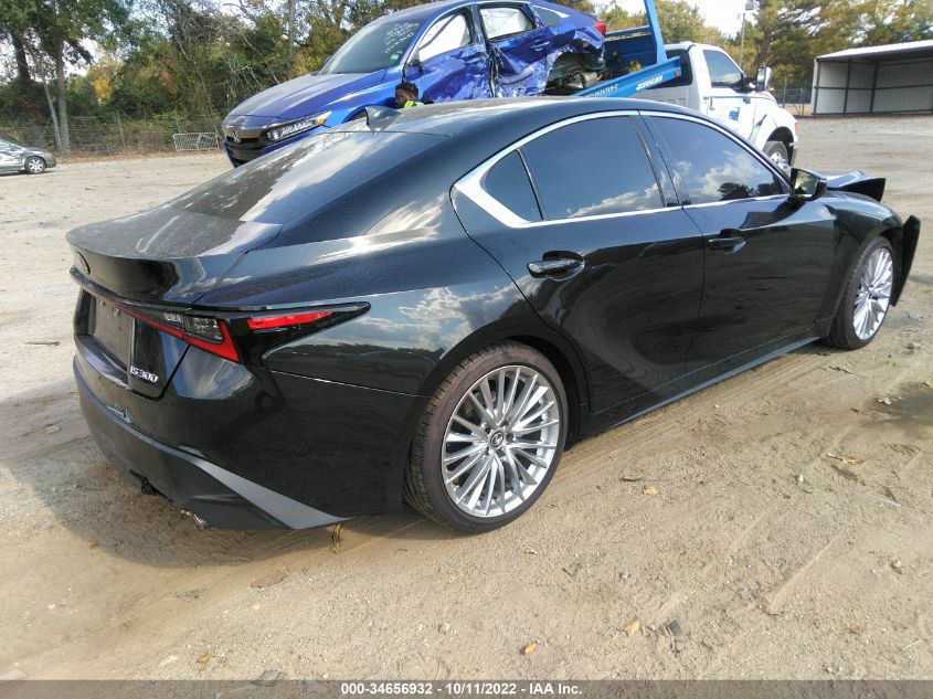 2022 LEXUS IS IS 300 VIN: JTHDA1D25N5118800