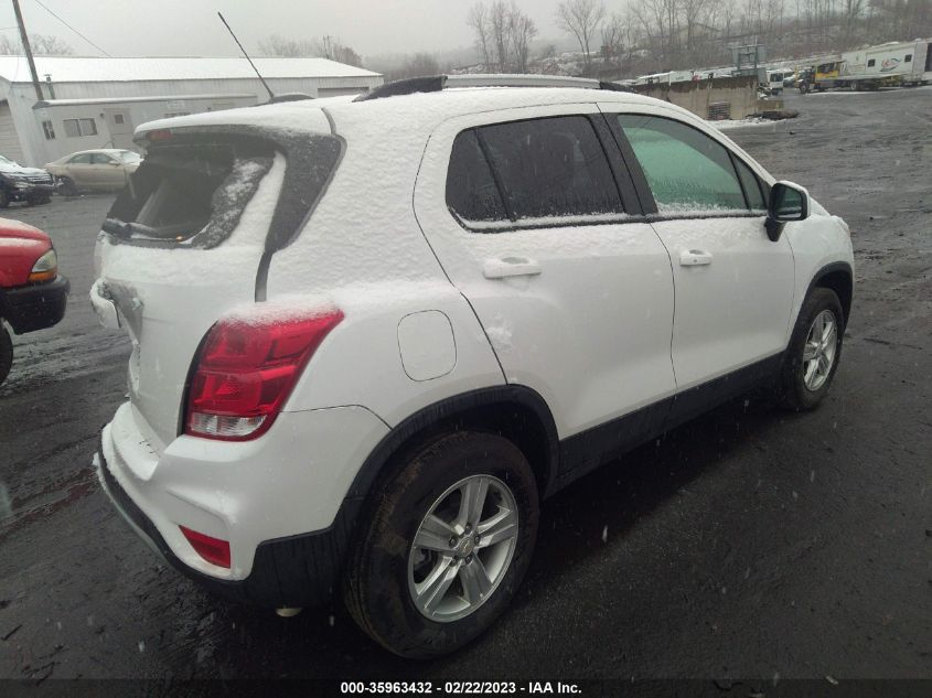 2022 CHEVROLET TRAX LT VIN: KL7CJPSM5NB532999