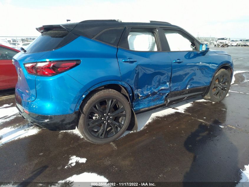 2020 CHEVROLET BLAZER RS VIN: 3GNKBKRS0LS597948