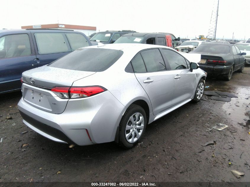2020 TOYOTA COROLLA LE VIN: JTDEPRAE3LJ112872